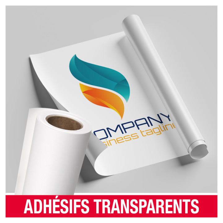 Adhésif TRANSPARENT