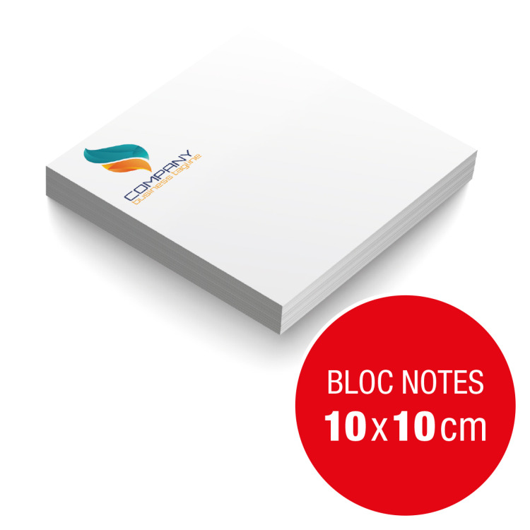 Bloc notes 10 x 10 cm