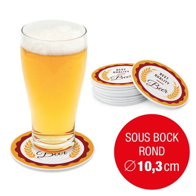 Sous bock rond diamètre 103 cm