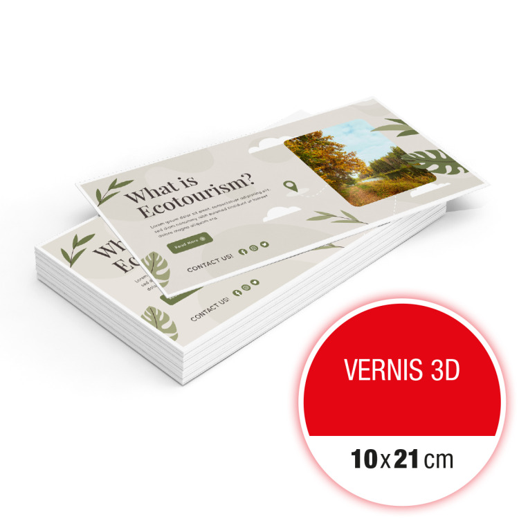 Vernis 3D 10 x 21 cm